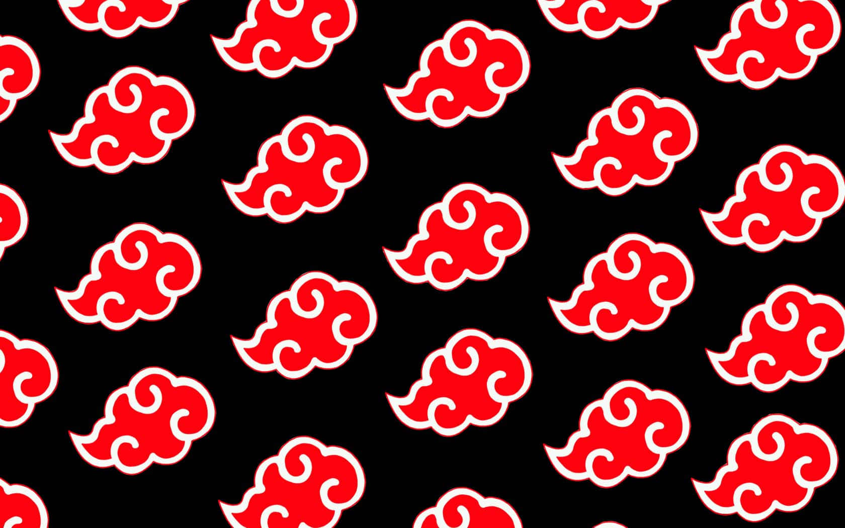 A Mystical And Mesmerizing Image Of The Akatsuki Symbol Wallpaper