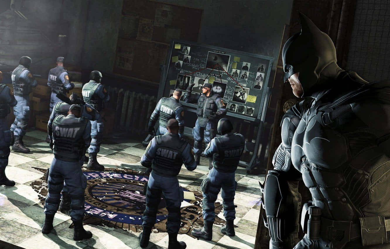 ”a New Generation Of Justice In The Dark Of Gotham City” Wallpaper