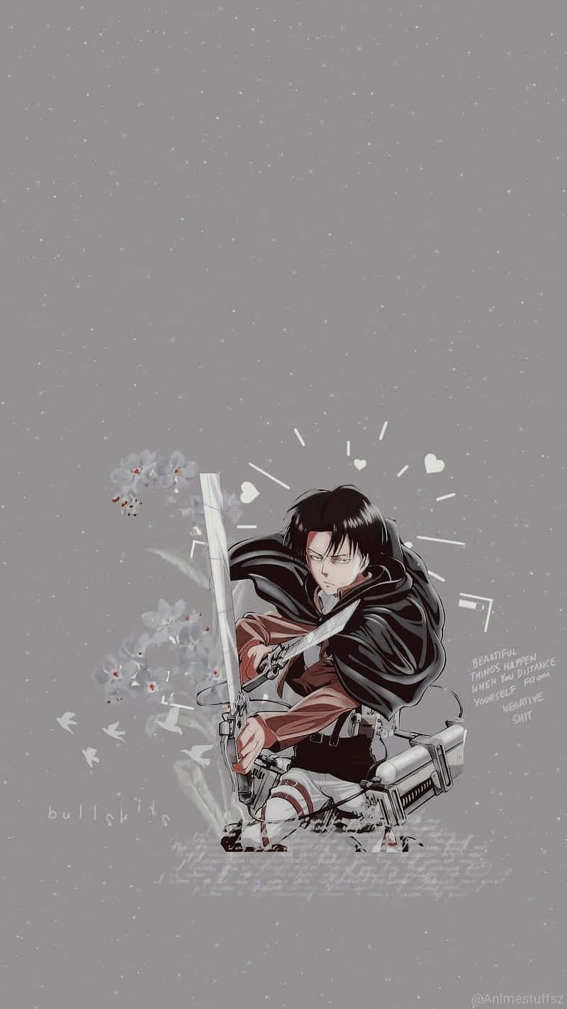 A O T_ Eren_ Yeager_ Sword_ Kneel_ Artwork Wallpaper