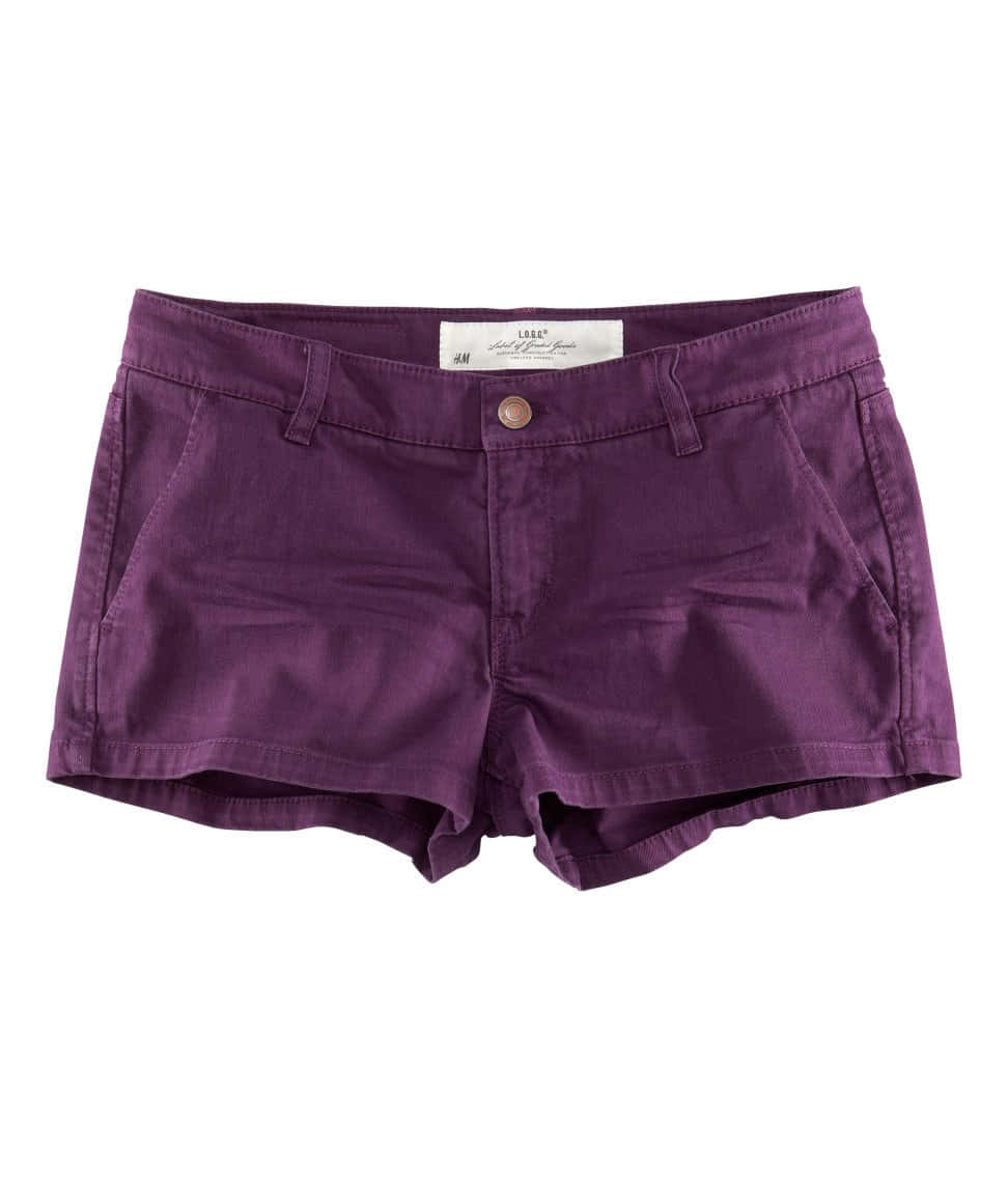 A Pair Of Stylish Purple Shorts Perfect For Any Everyday Look Wallpaper