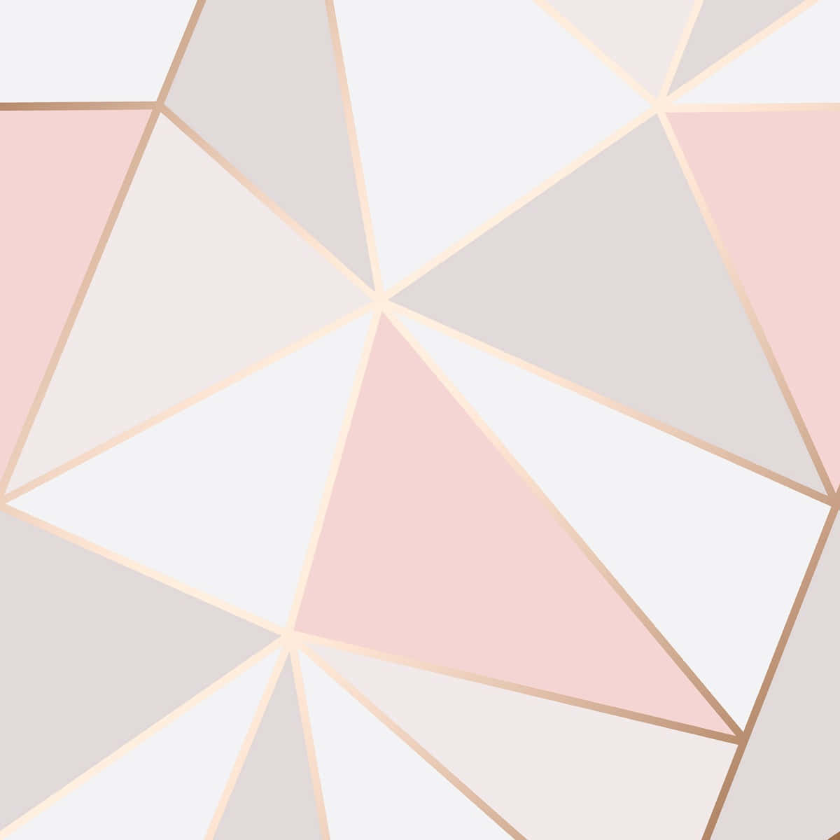 A Pink And White Geometric Wallpaper Wallpaper