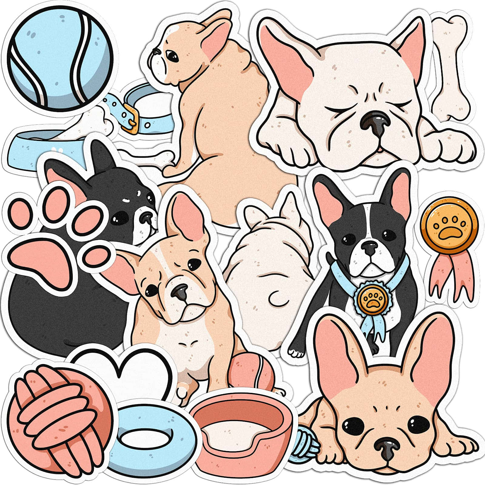 A Playful And Smiling Cartoon Dog Wallpaper