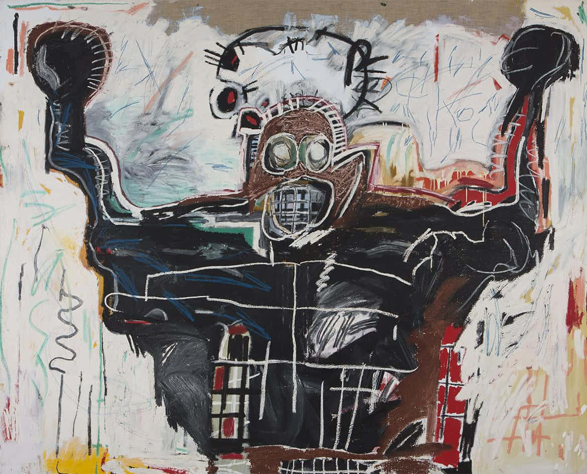 A Portrait Of Jean-michel Basquiat Wallpaper