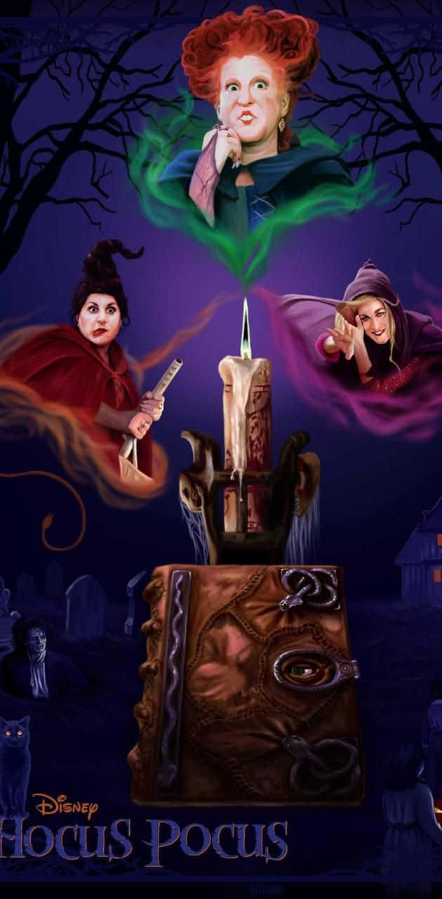 A Poster For Hocus Pocus Wallpaper