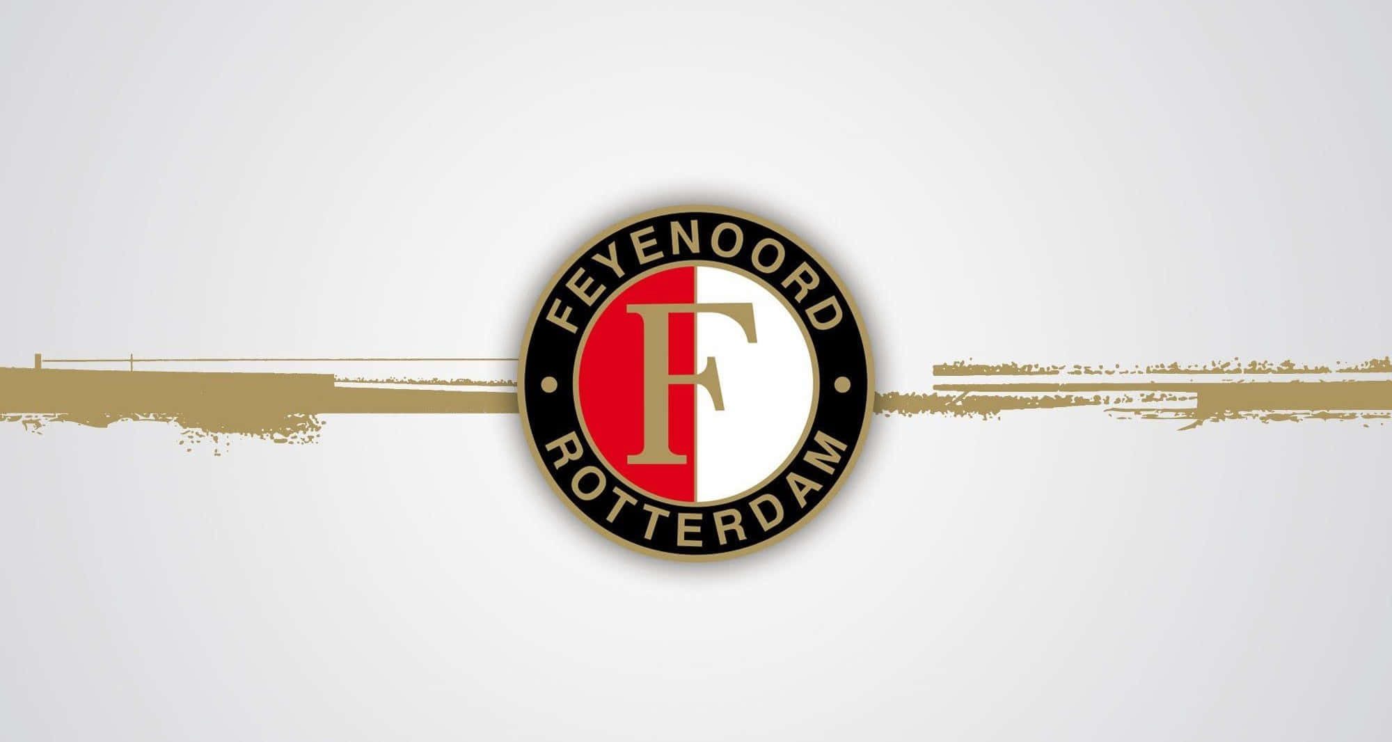 A Proud Dutch Fan Of Feyenoord During A Match. Wallpaper