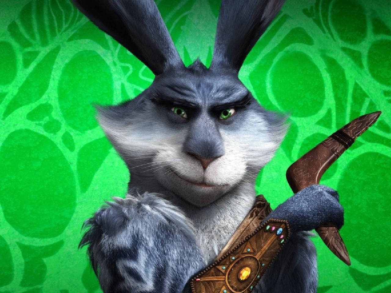 A Rabbit Holding An Arrow In His Hands Wallpaper