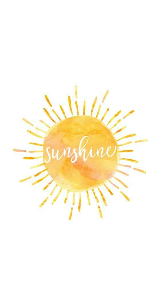 A Ray Of Sunshine Amidst Cloudy Skies Wallpaper