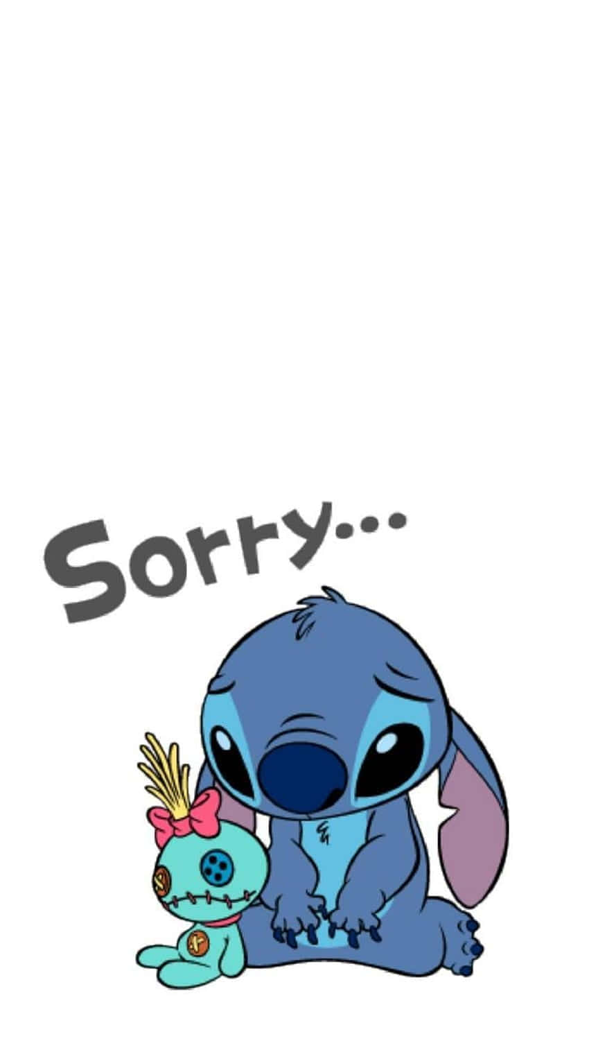 “a Sad Stitch, Ready For Any Emotional Challenge” Wallpaper