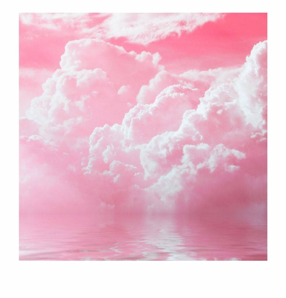 A Sea Of Breathtaking Pink Clouds Wallpaper