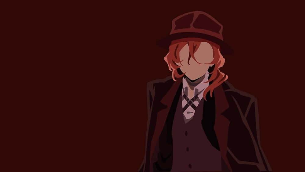 A Shot Of Chuya Nakahara From Bungo Stray Dogs Wallpaper