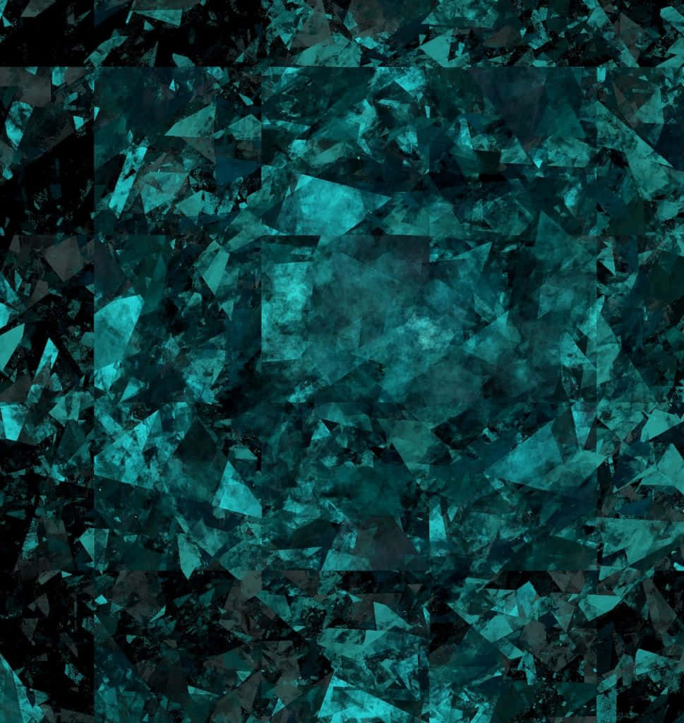 A Skylit Reflection Of Dark Teal Wallpaper