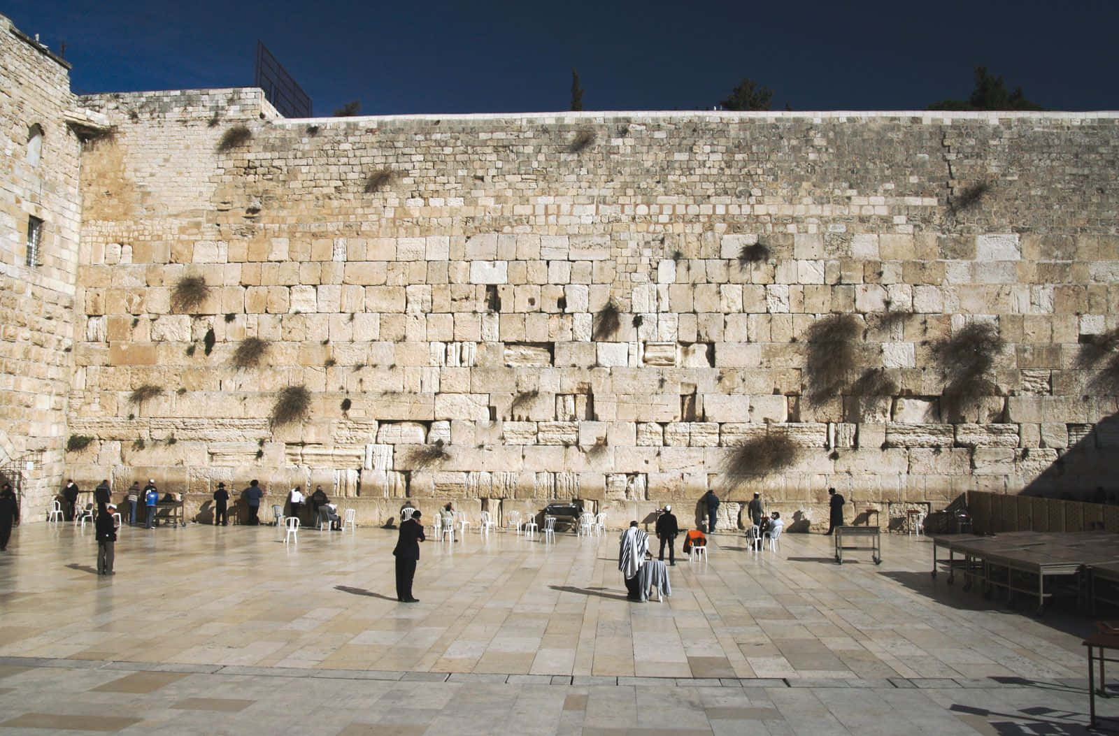 A Snapshot Of Spirituality At The Wailing Wall Wallpaper