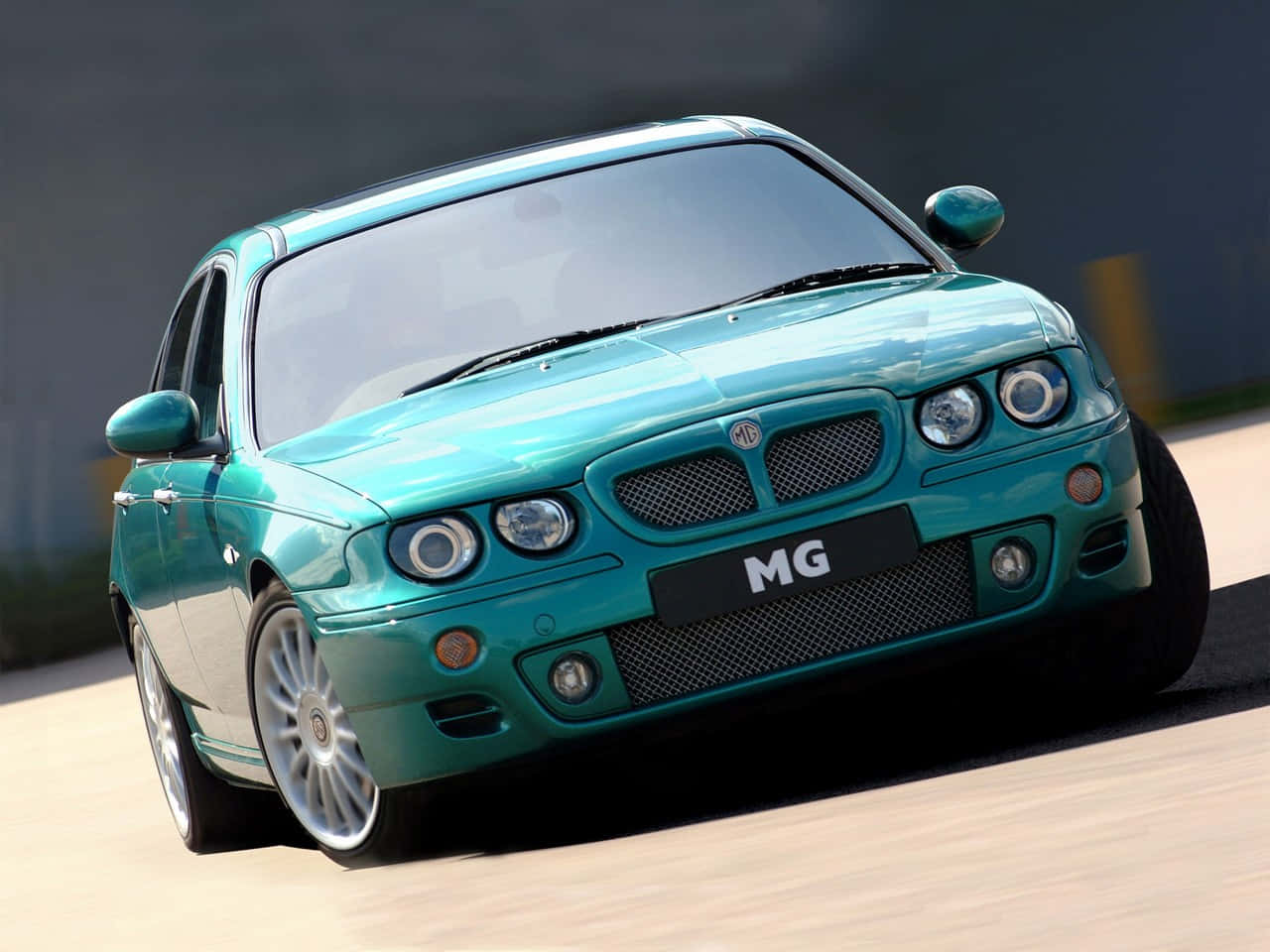 A Spectacular Mg Zt In Motion Wallpaper