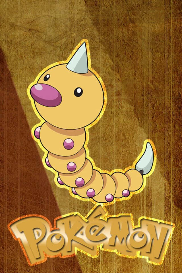 A Splendid Digital Art Depiction Of The Pokemon Character, Weedle Wallpaper