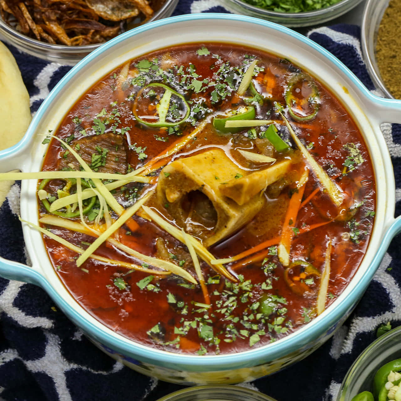 A Steaming Bowl Of Nihari - Traditional Indian/pakistani Delicacy Wallpaper