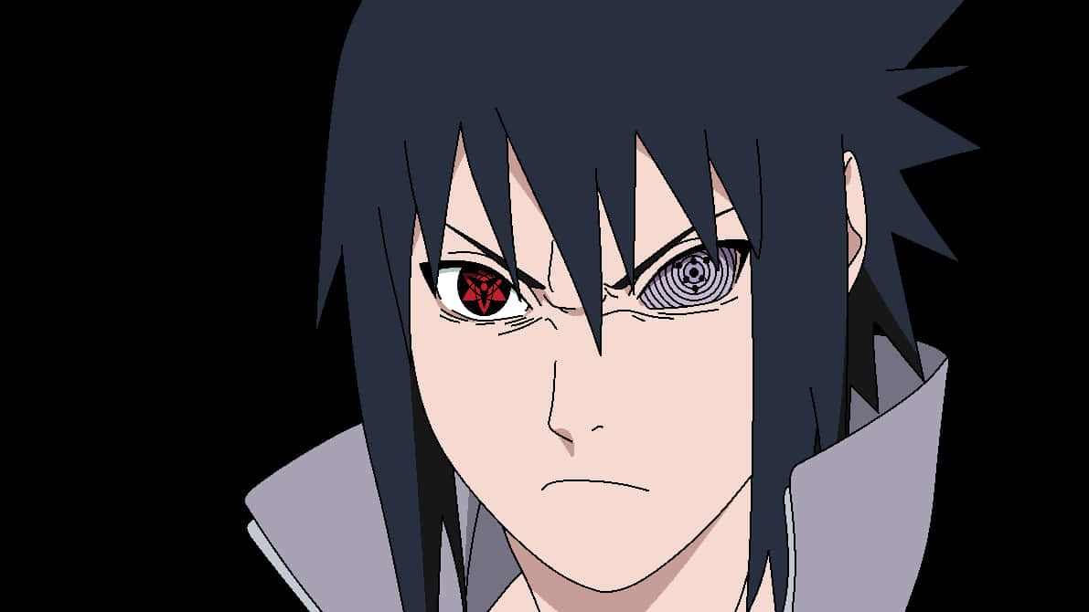 A Stoic Sasuke Uchiha Stares Ahead. Wallpaper