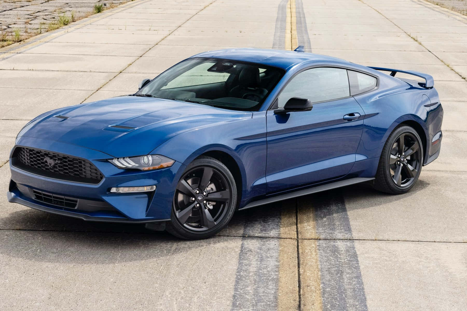 A Stunning Ford Mustang California Special Under The Golden Sun Wallpaper