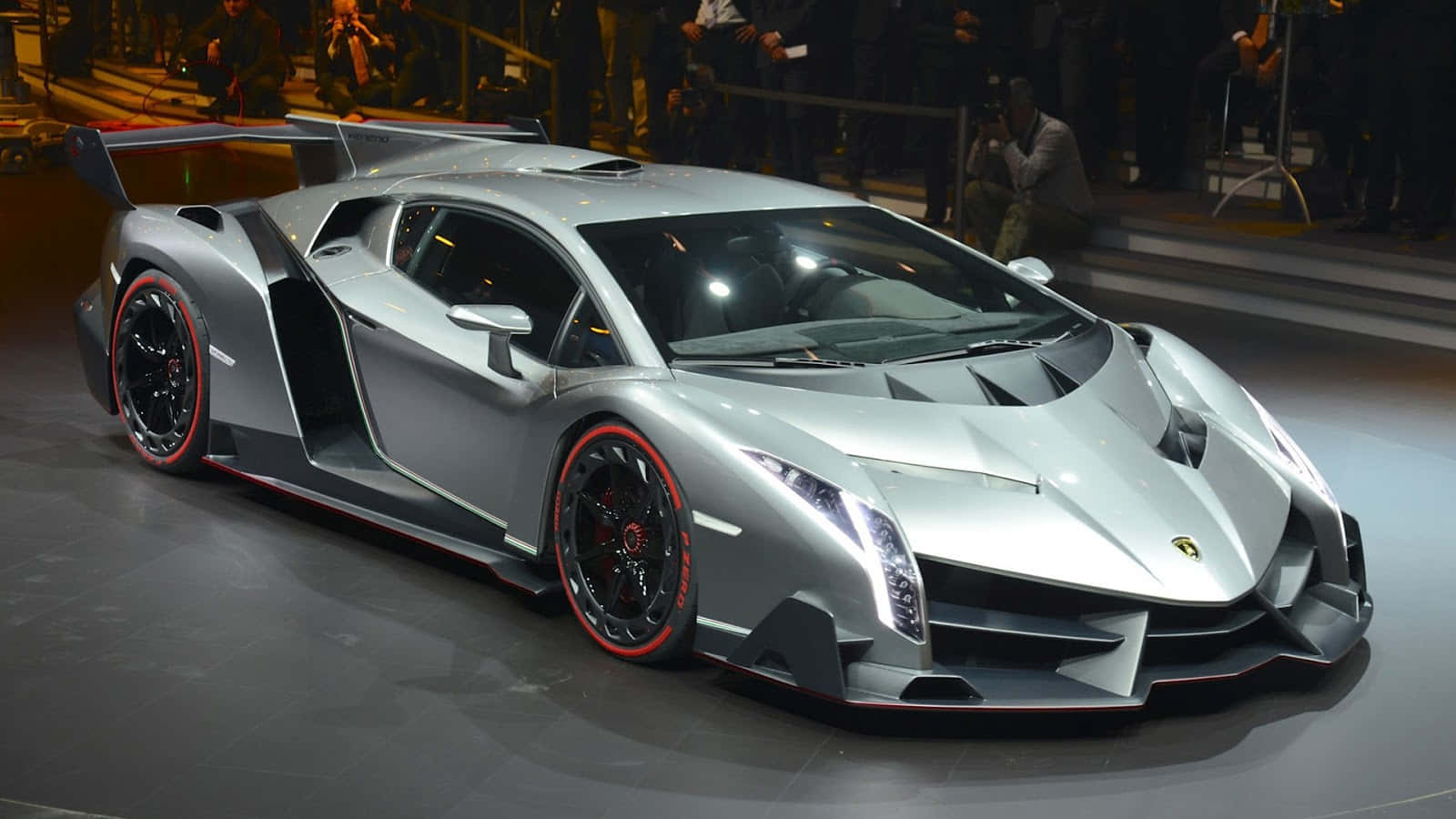 A Stunning Lamborghini Veneno In Full Glory Wallpaper