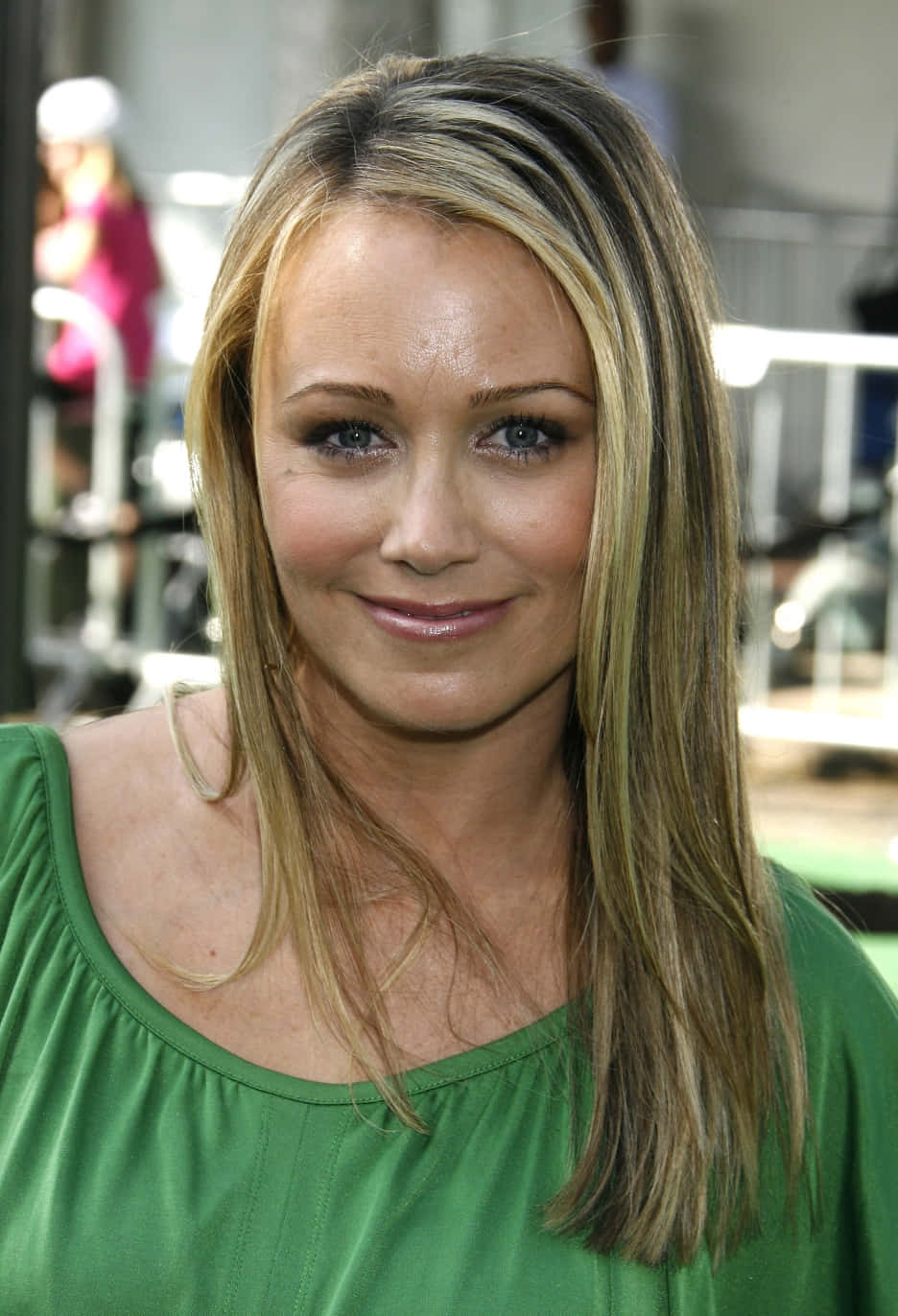 A Stunning Portrait Of Christine Taylor Wallpaper