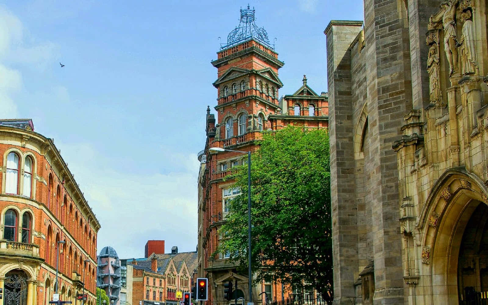 A Stunning View Of Leeds, Uk Wallpaper