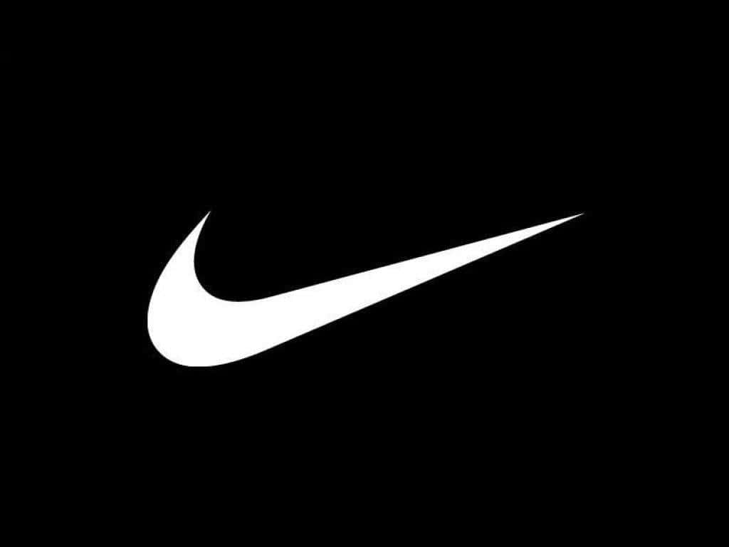 A Stylish Pair Of Black Nike Sneakers Wallpaper