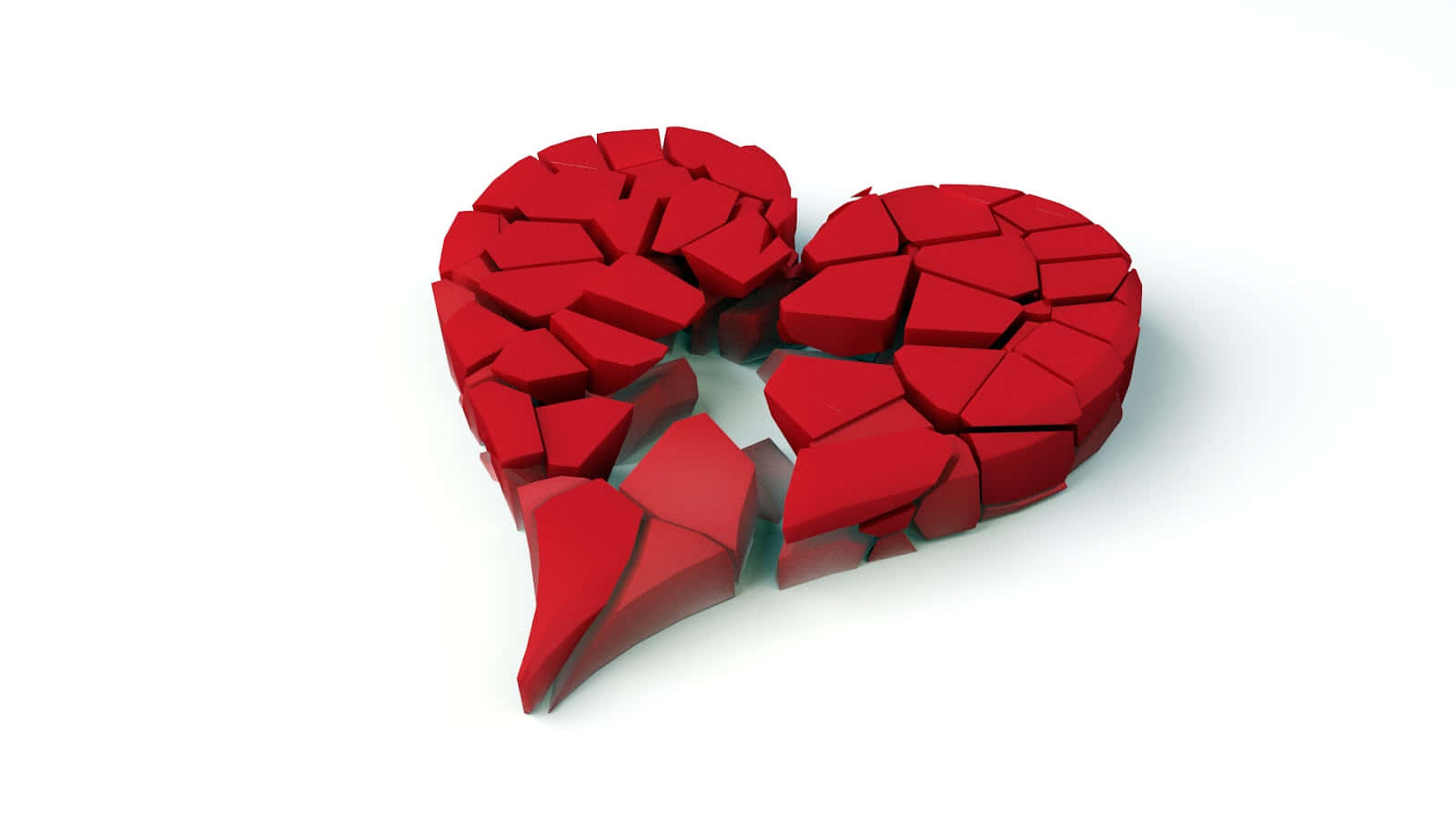 A Symbol Depicting A Contrite Heart Wallpaper