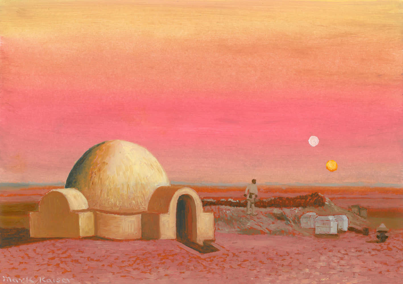 A View Of Tatooine - Where Dreams Of Adventure Come Alive.