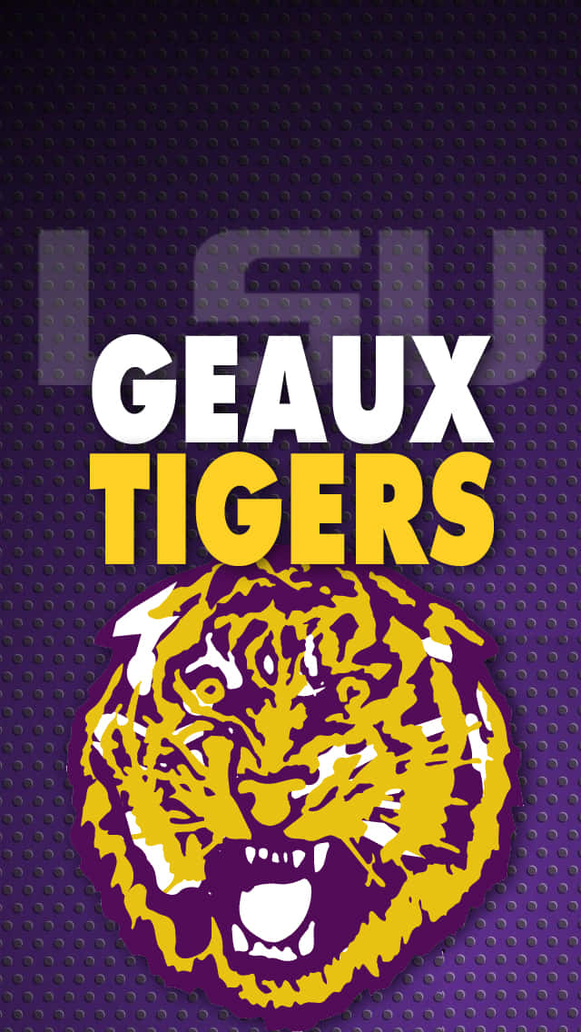 A View Of The Lsu Campus On An Iphone Wallpaper