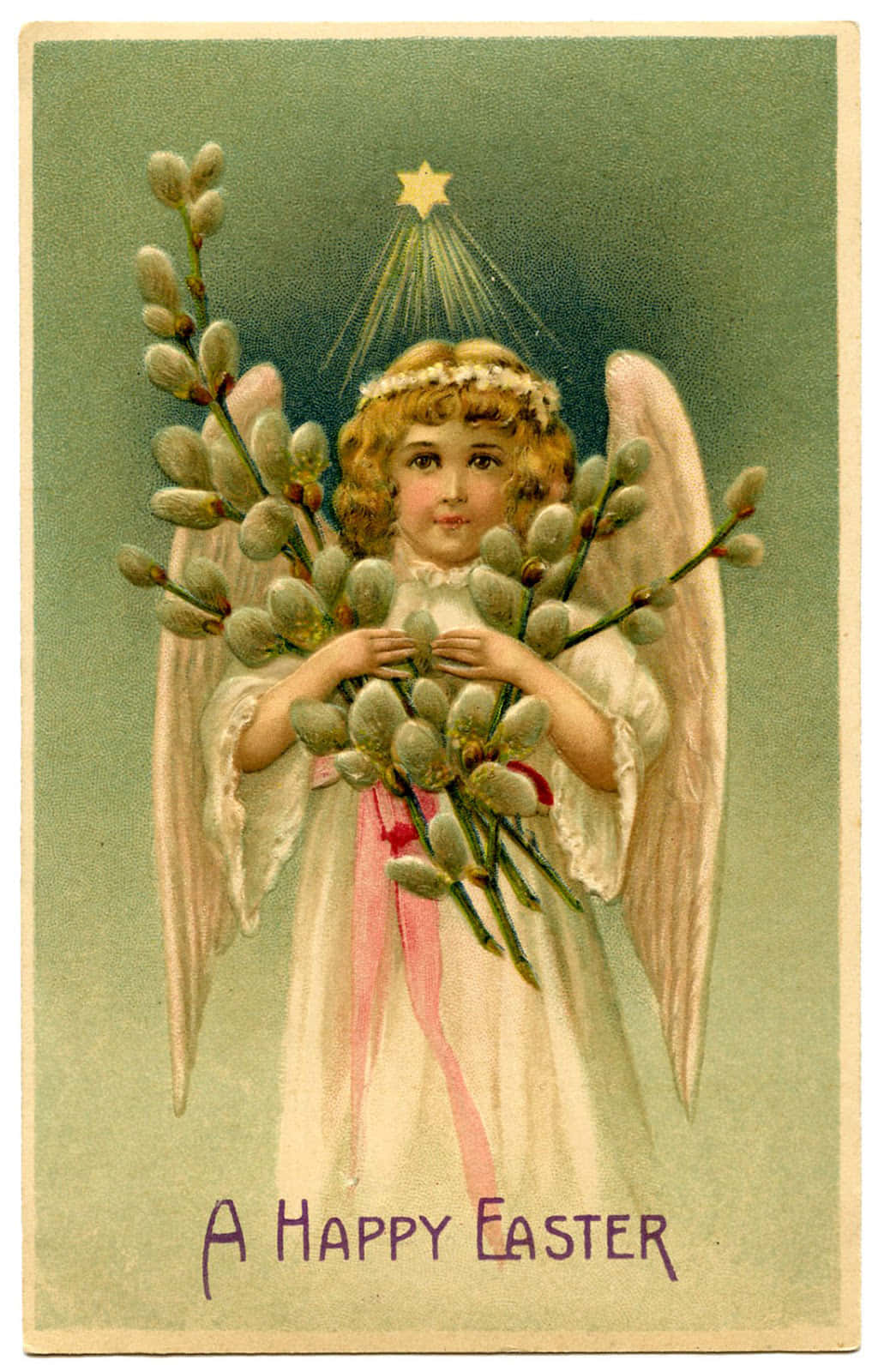 A Vintage Inspired Angel, Perfect For Any Home Wallpaper