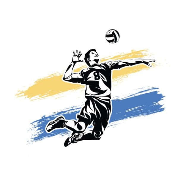 A Volleyball Is Ready For The New Match Wallpaper