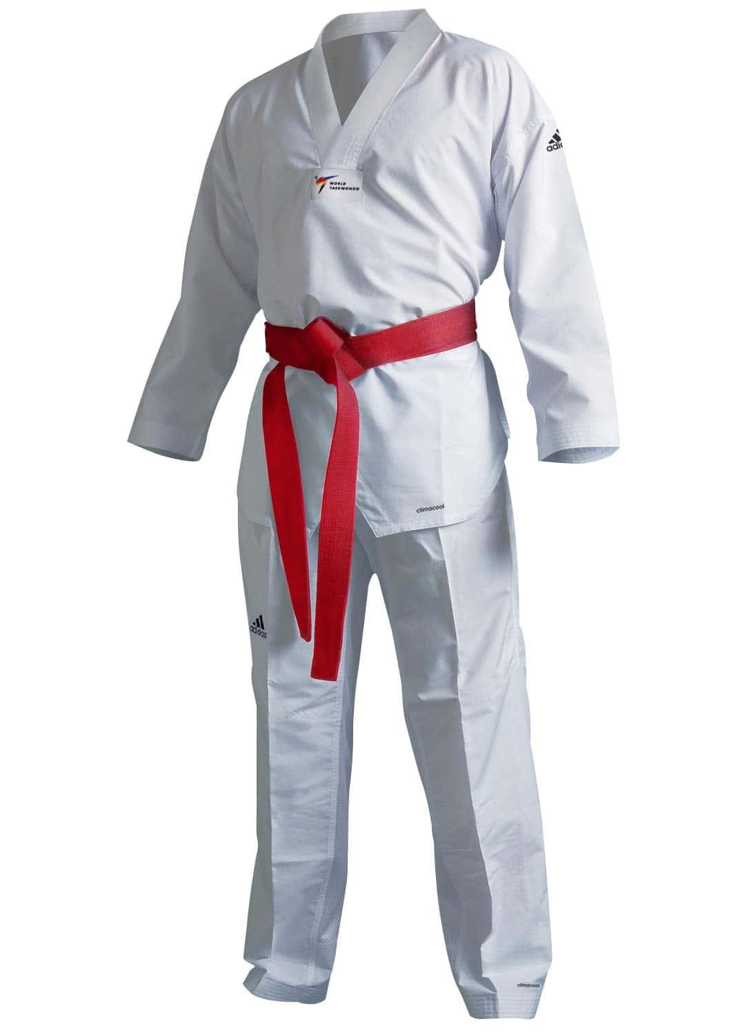 A Warrior Dressed In Taekwondo Uniform, Ready To Take On All Comers. Wallpaper