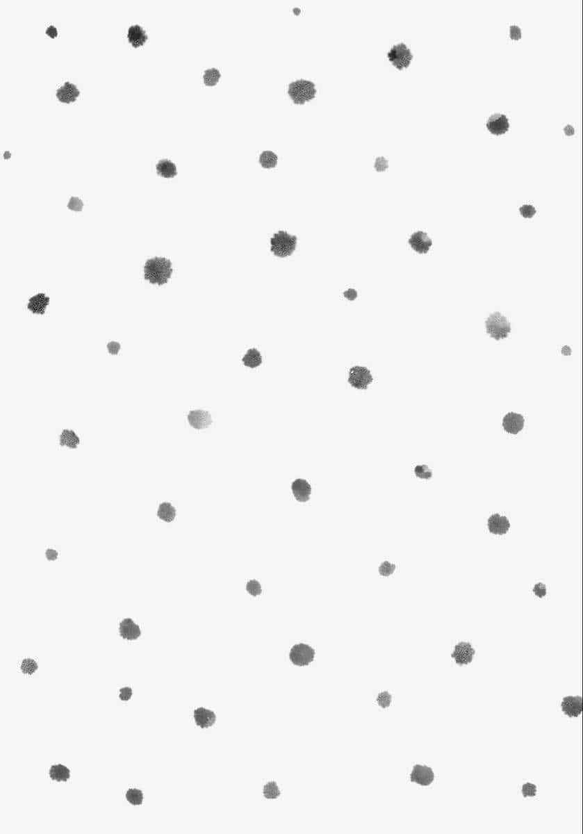 A White Background With Black Dots On It Wallpaper