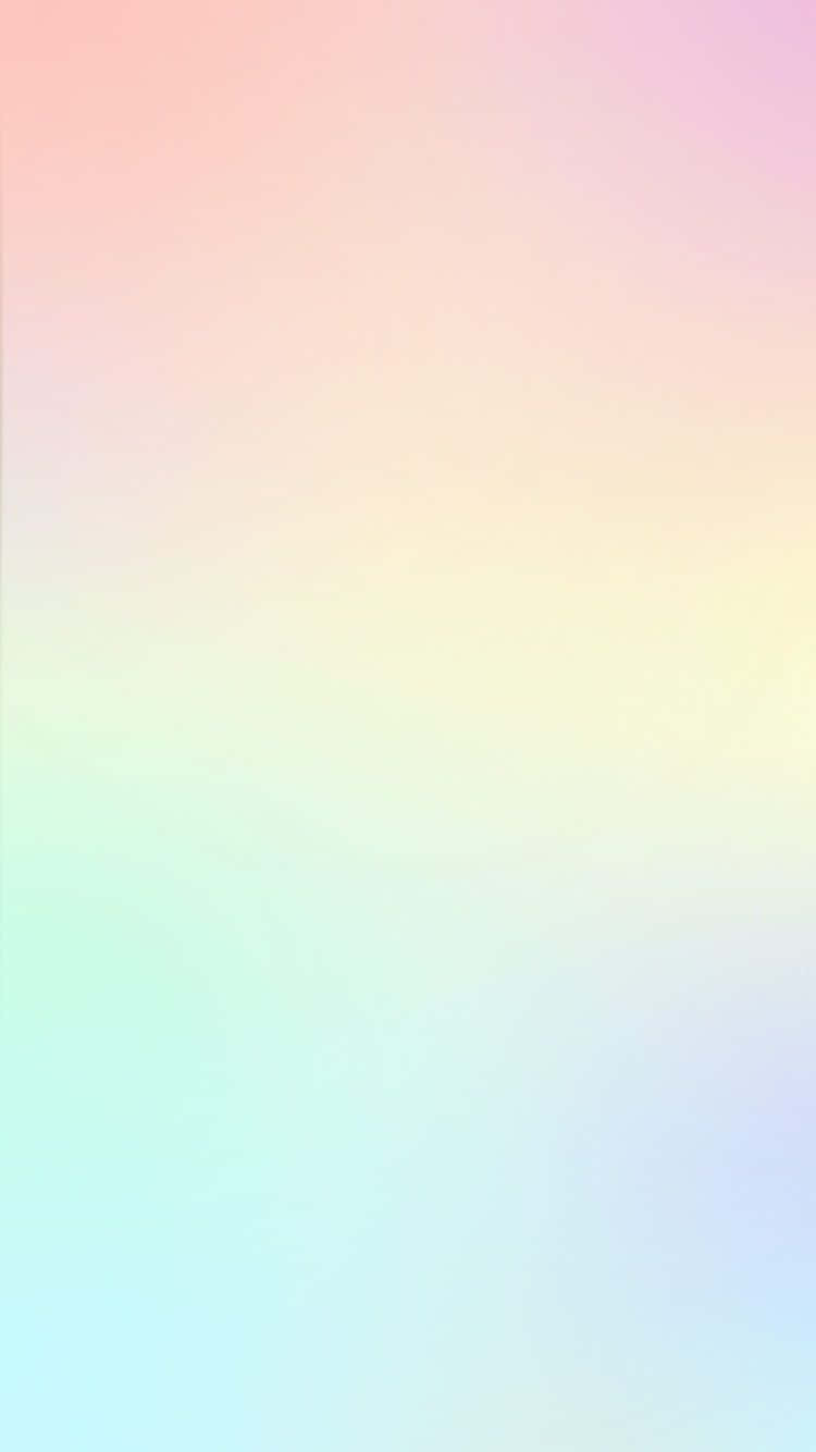 A White Rainbow Of Beautiful Color Wallpaper