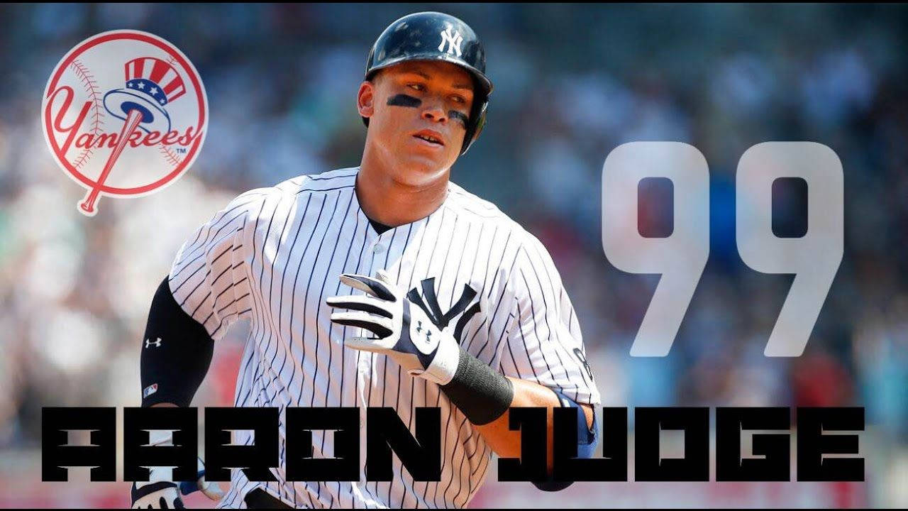 Aaron Judge Blurry Background Wallpaper