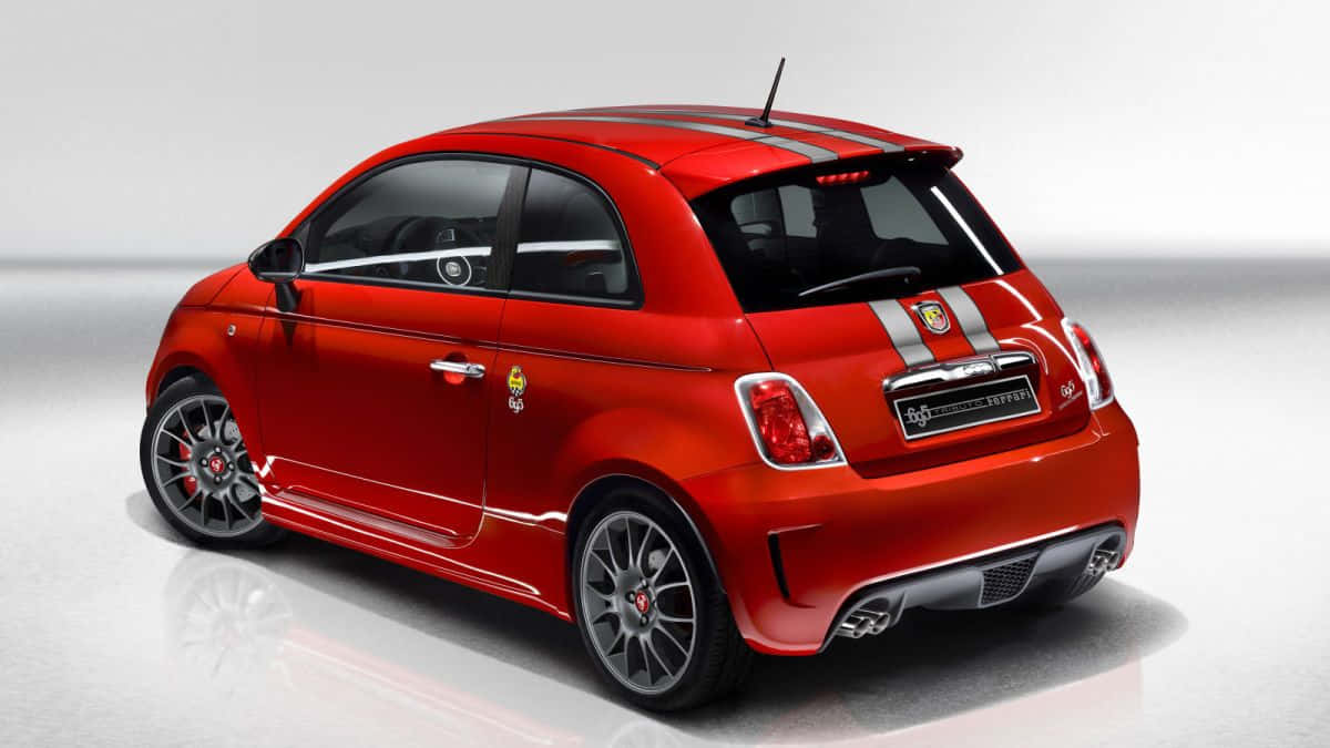 Abarth 695 Tributo Ferrari - Luxury Meets Power Wallpaper