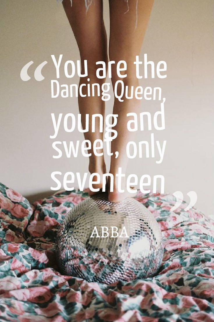 Abba Dancing Queen Lyrics Wallpaper