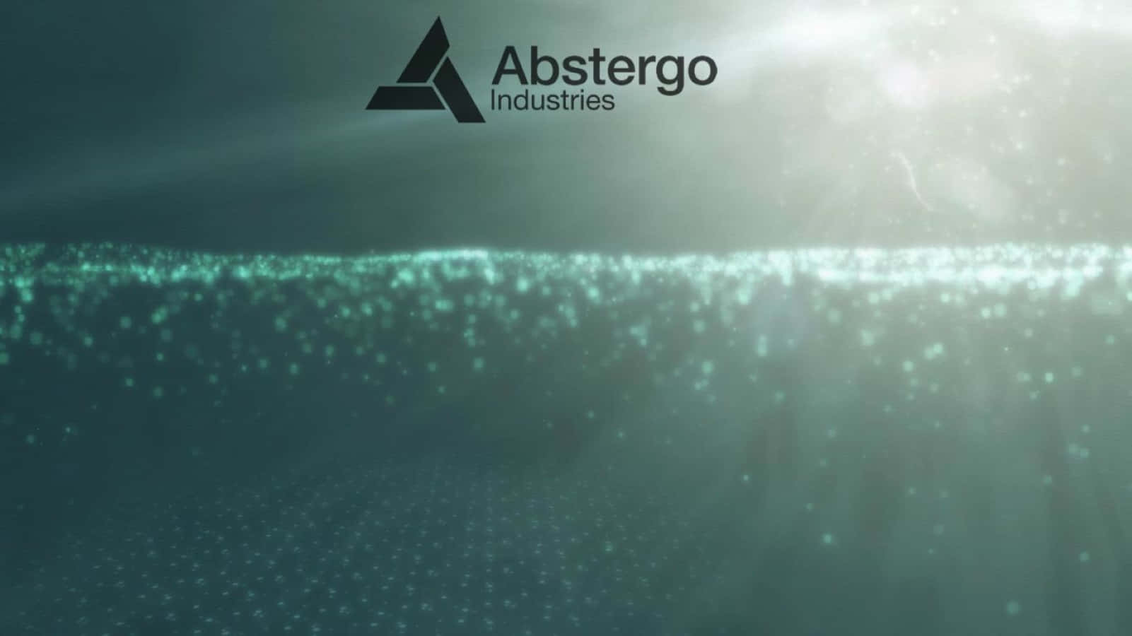 Abstergo Industries Logo On A Futuristic Background Wallpaper