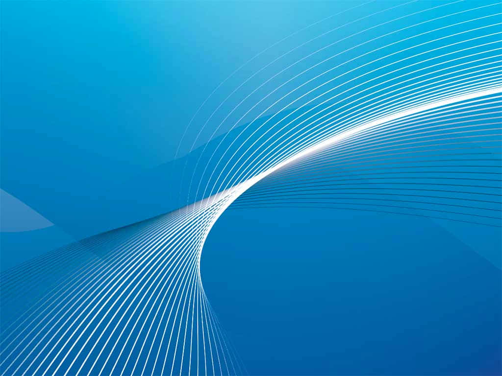 Abstract Blue Wave Vector Background Wallpaper