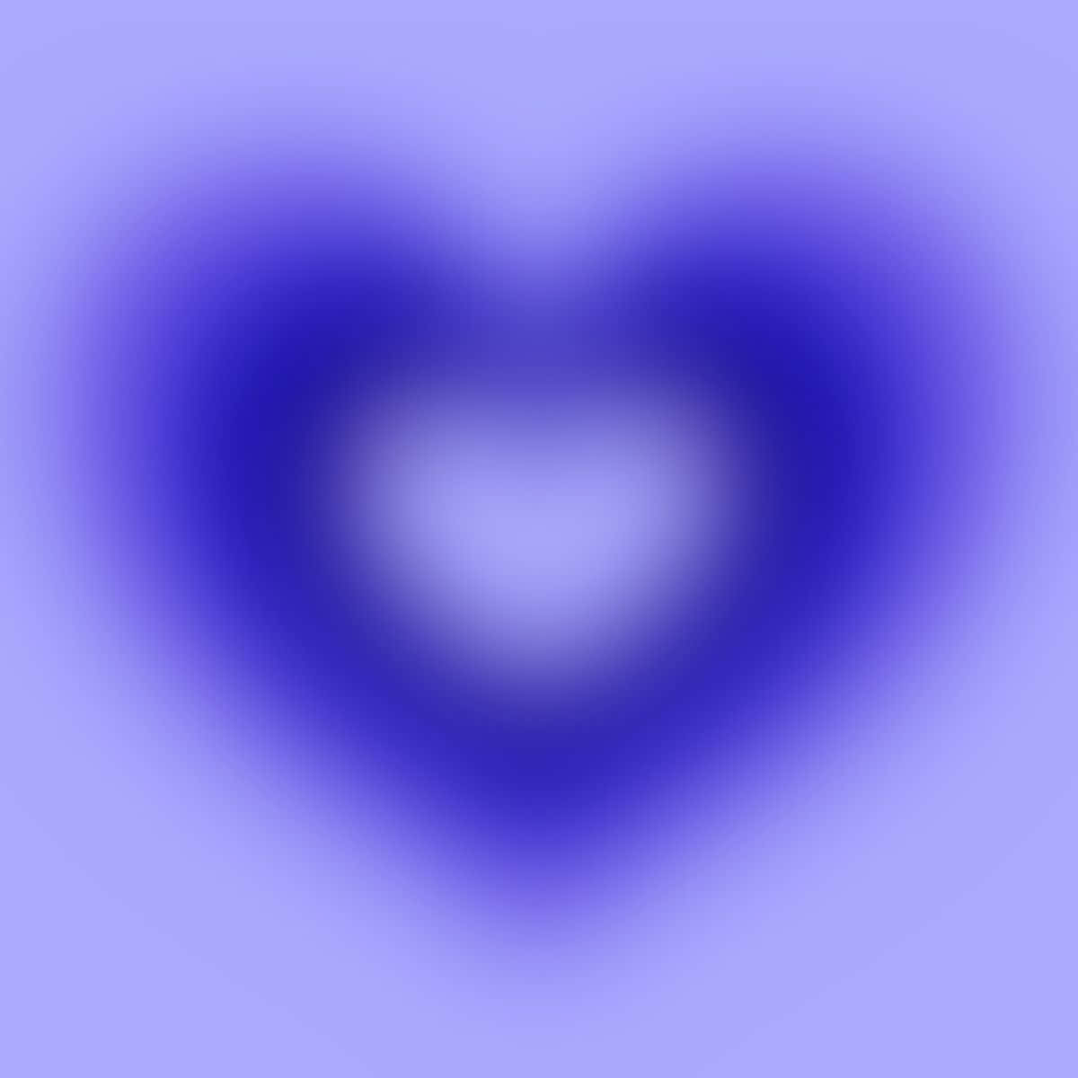 Abstract Blurry Heart Background Wallpaper