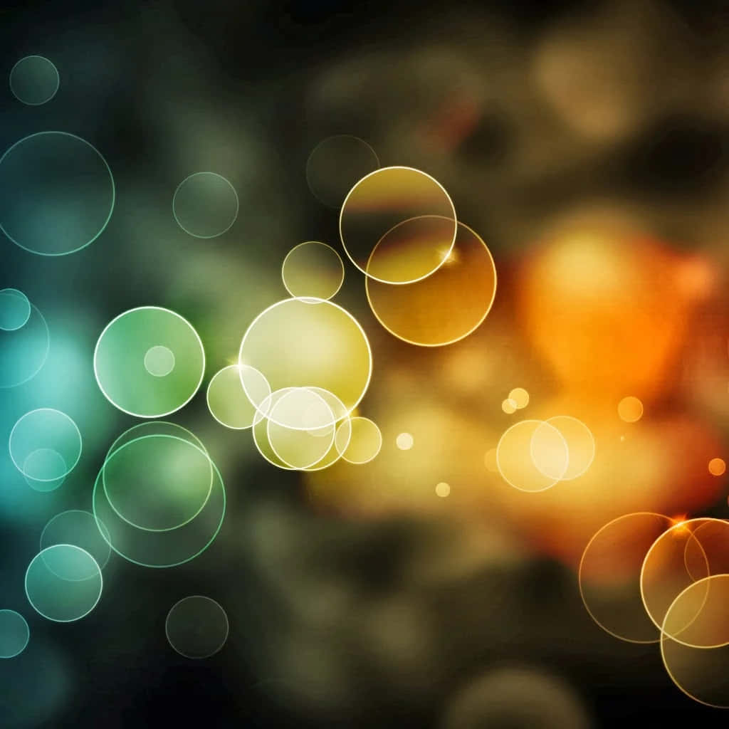 Abstract_ Bokeh_ Background_i Pad_ Lock Screen Wallpaper