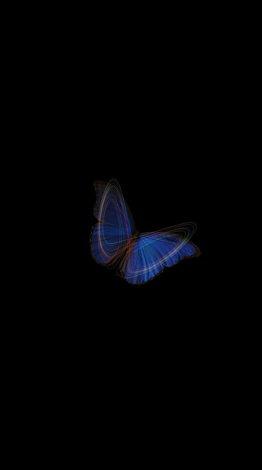 Abstract Butterfly Effect Illustration Wallpaper