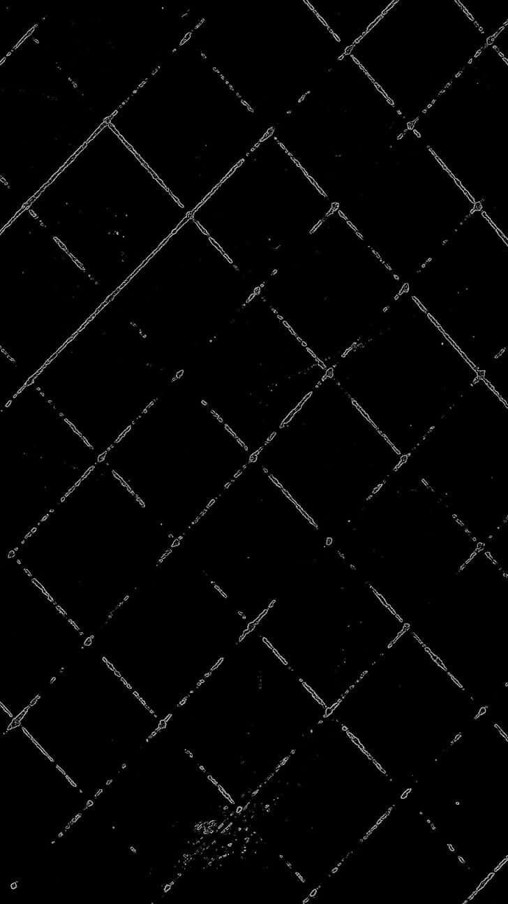 Abstract Chainlink Pattern Blackand White Wallpaper