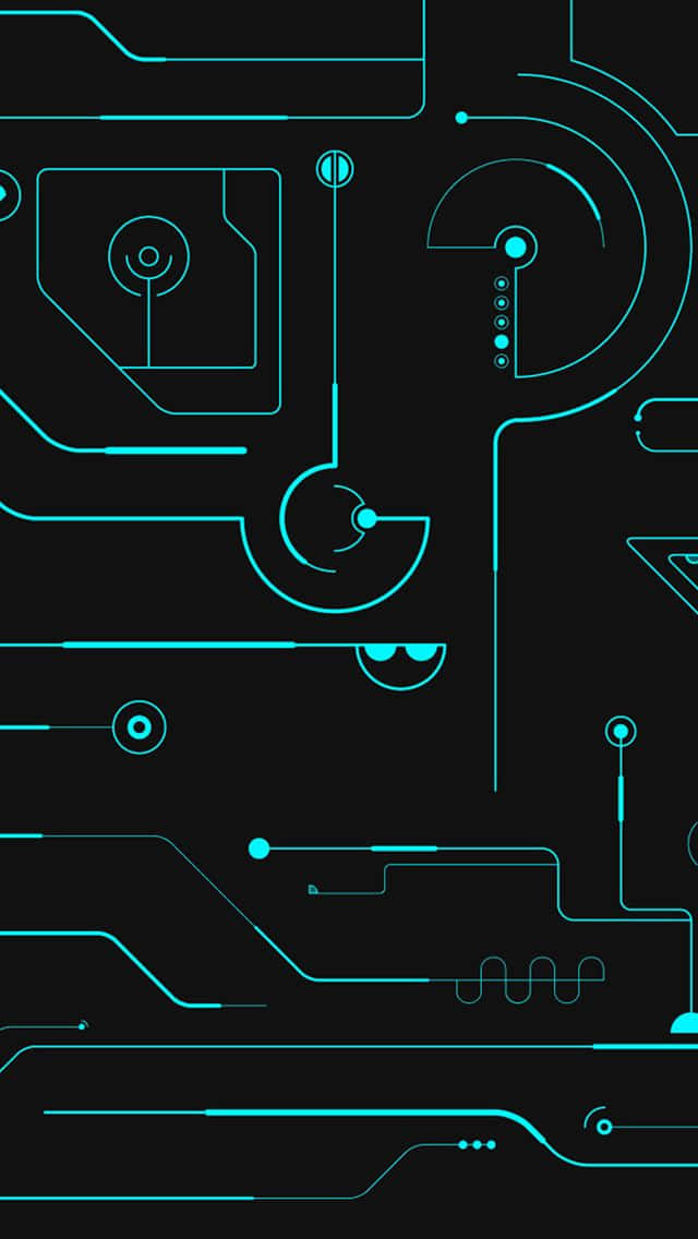 Abstract Circuit Boardi Phone Wallpaper Wallpaper