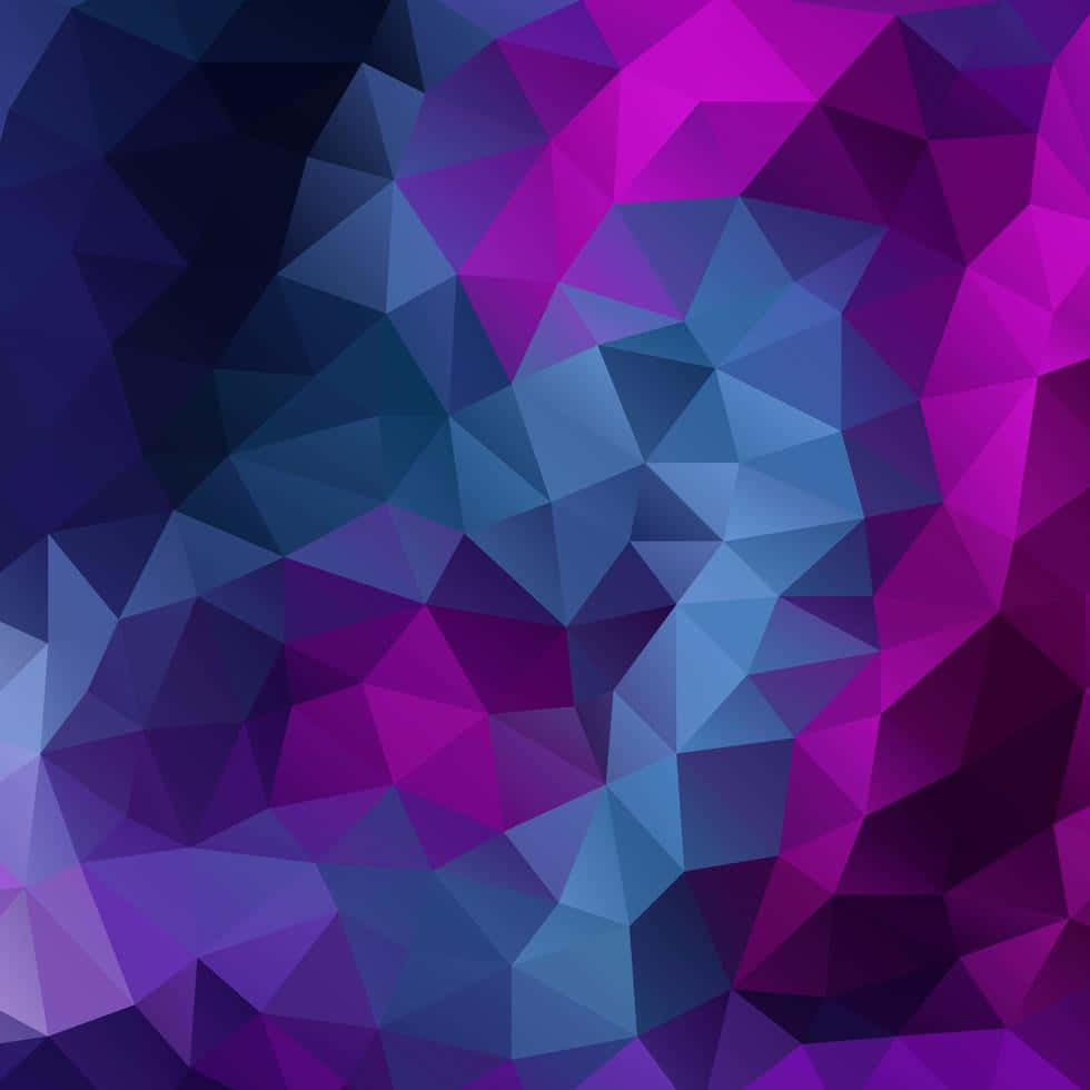 Abstract Colorful Polygon Background Wallpaper