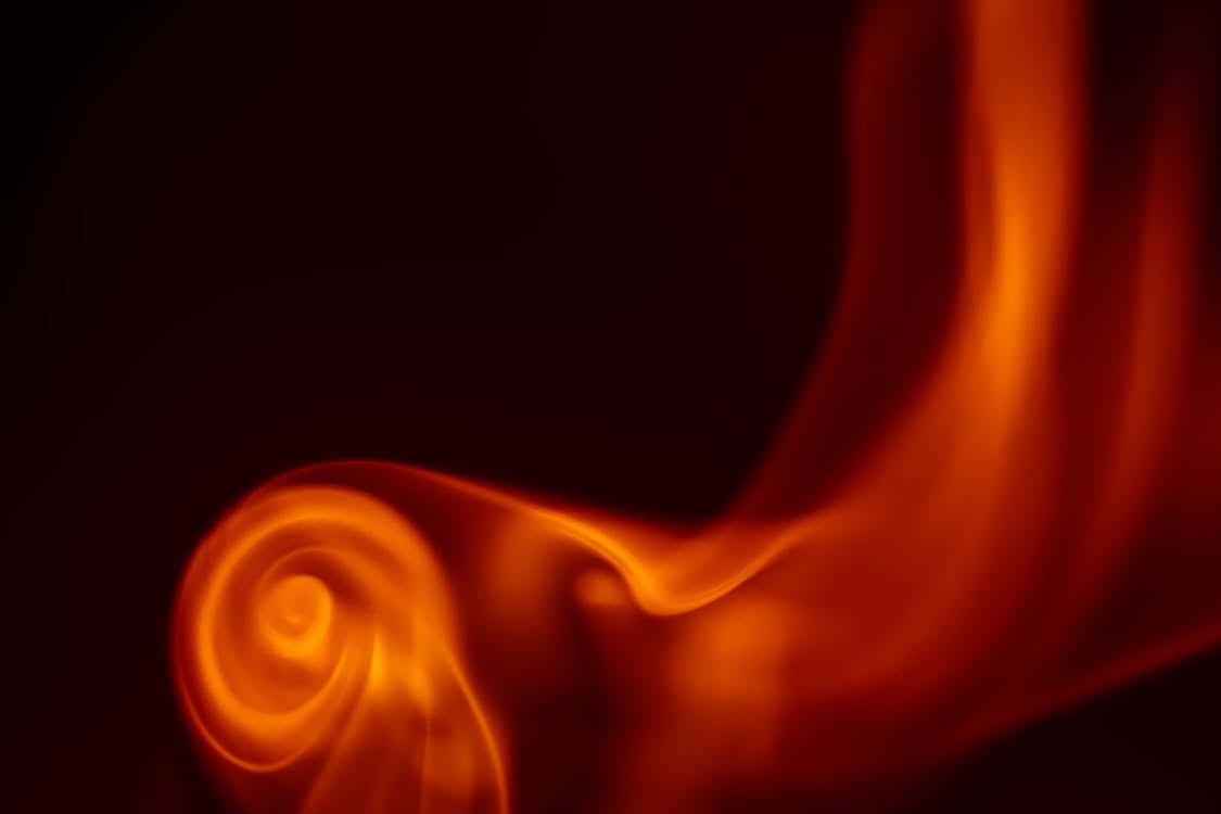 Abstract_ Fire_ Swirls_ Background Wallpaper