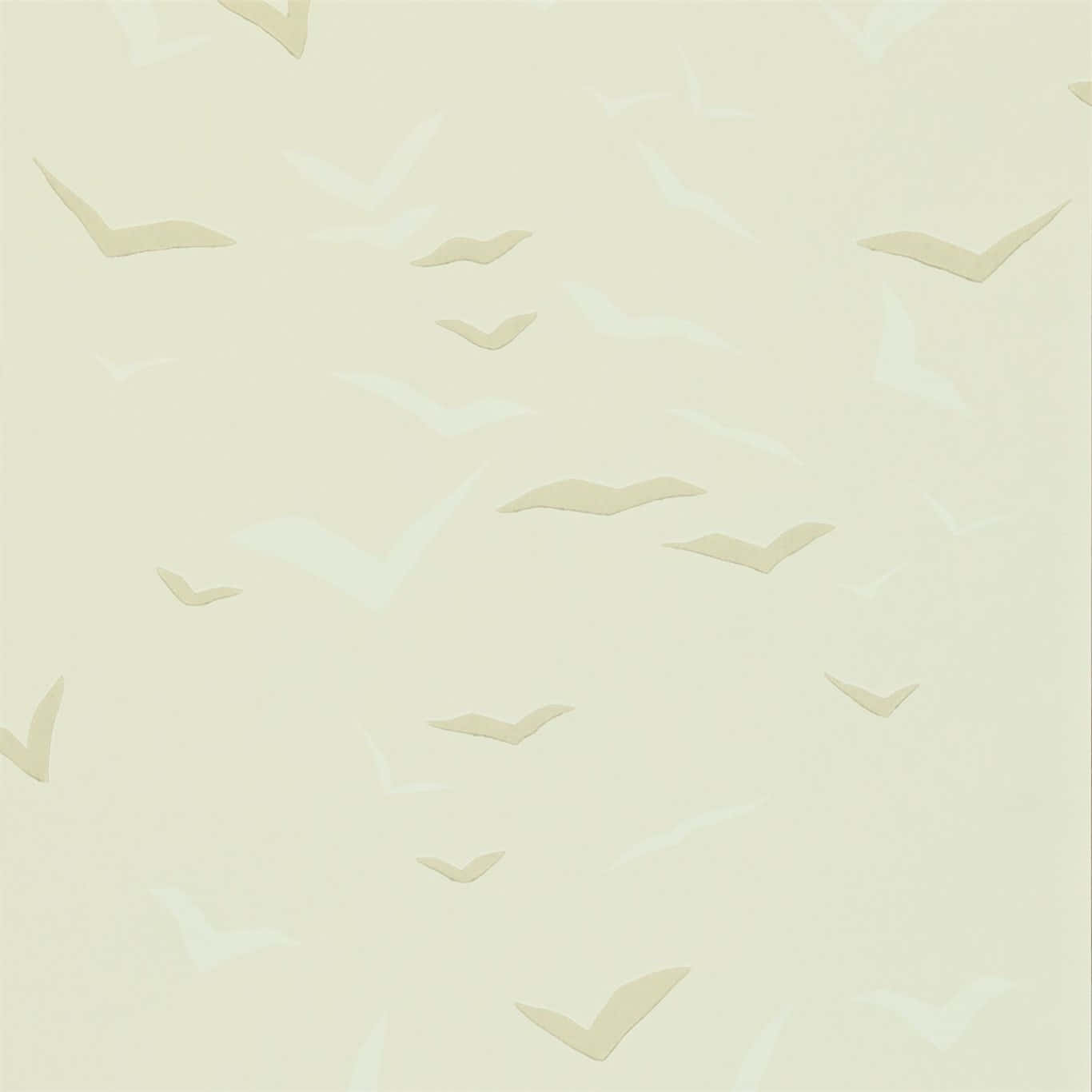 Abstract Flying Birds Pattern Wallpaper