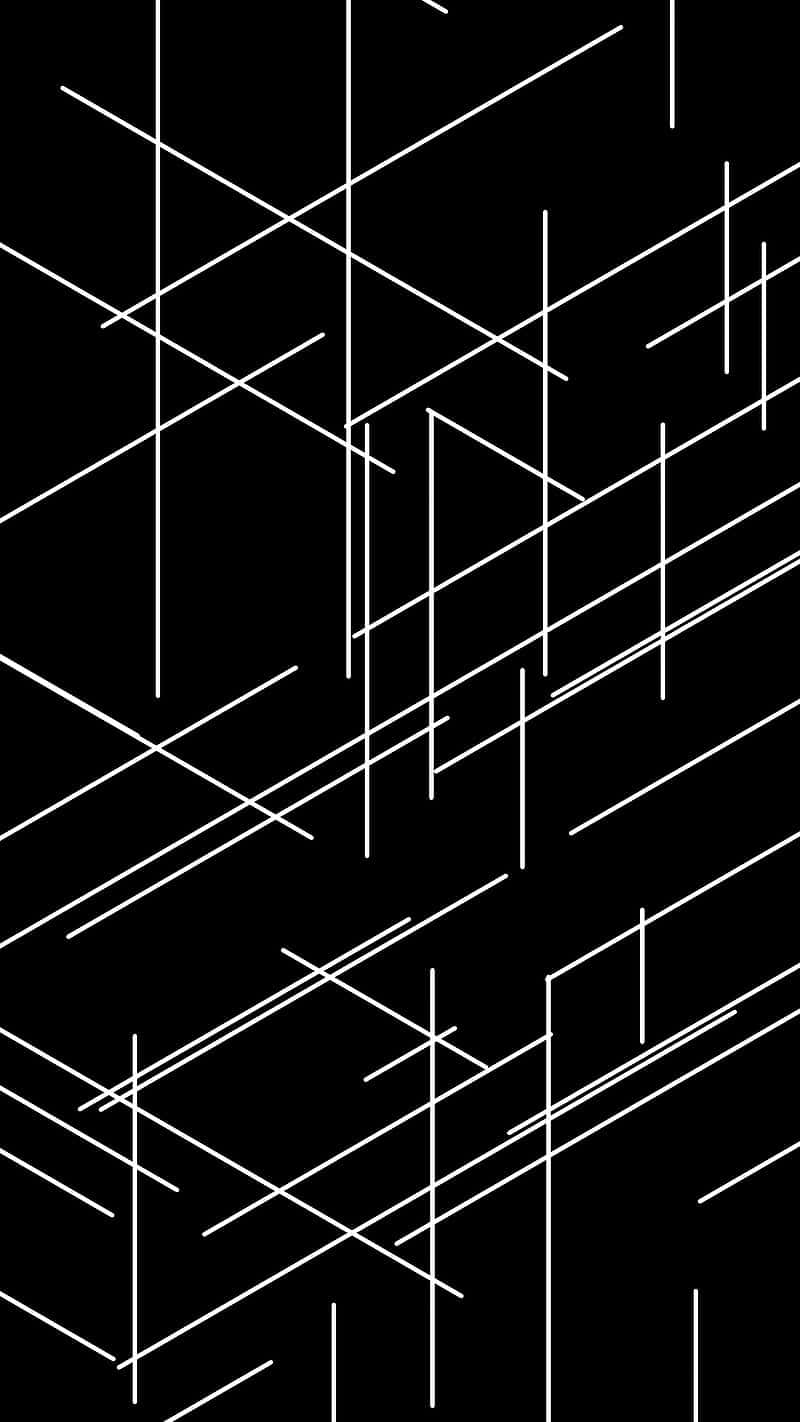 Abstract Geometric Lines Vector Wallpaper