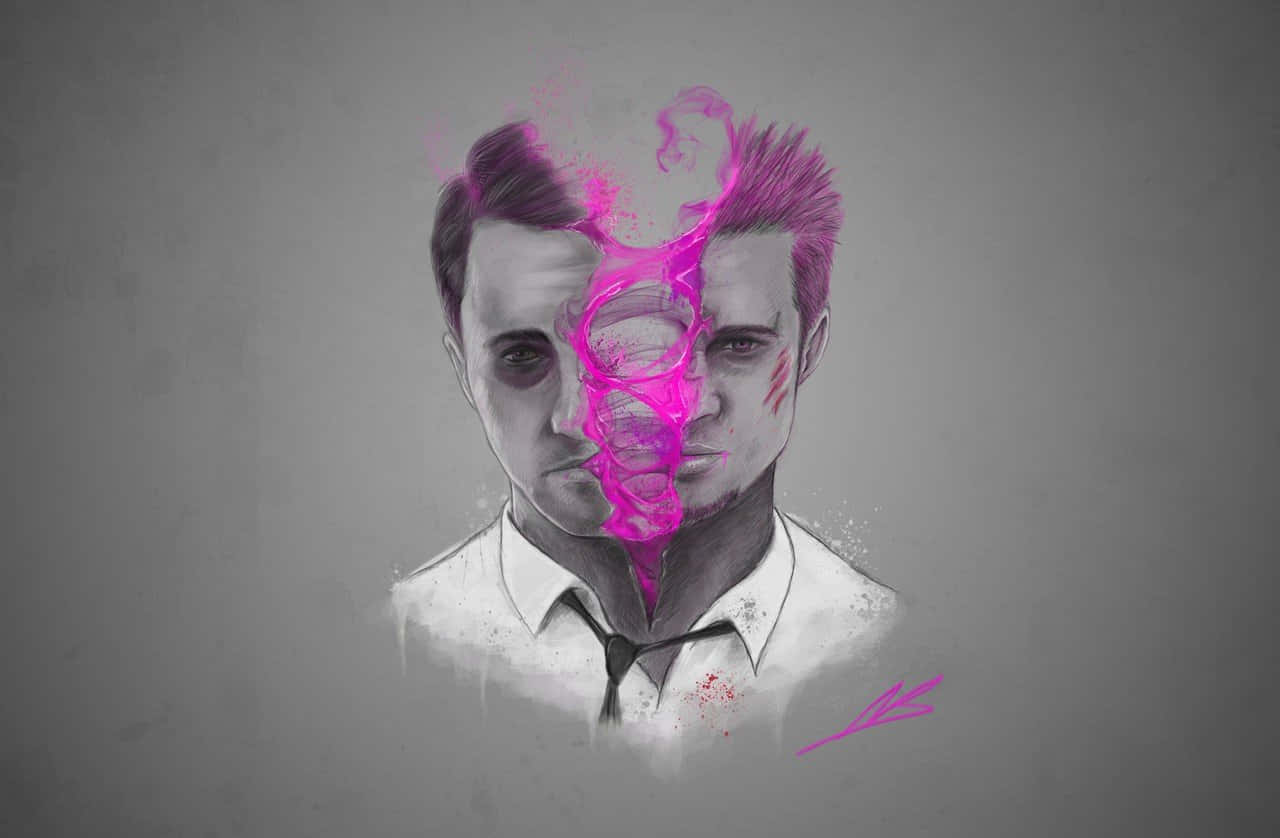 Abstract Human Sketch Wallpaper