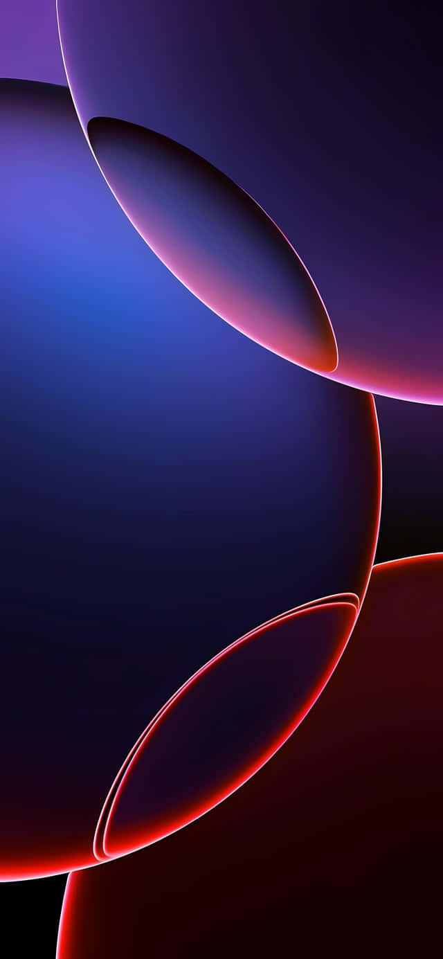 Abstract Neon Contours Wallpaper Wallpaper