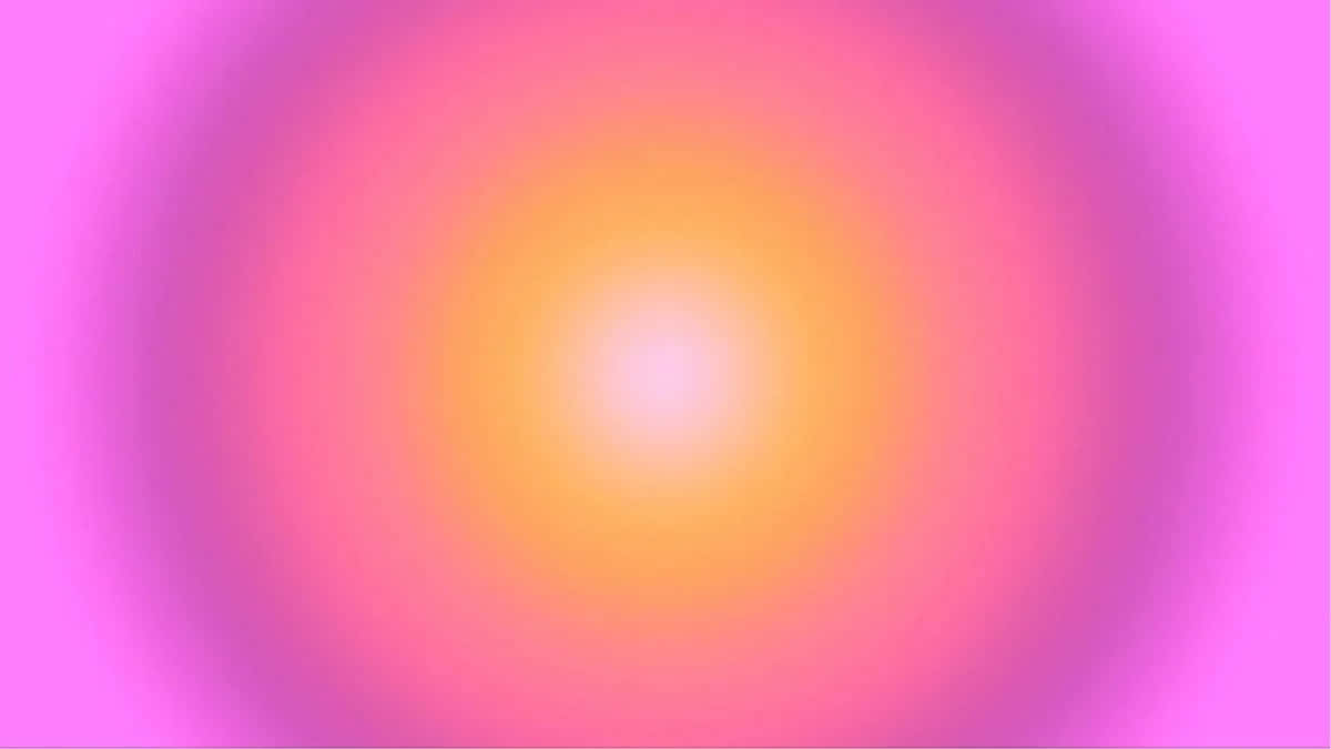 Abstract Pink Orange Aura Background Wallpaper